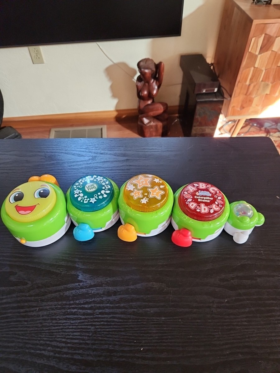 LeapFrog Learn and Groove Caterpillar Drums Lights Sound Music