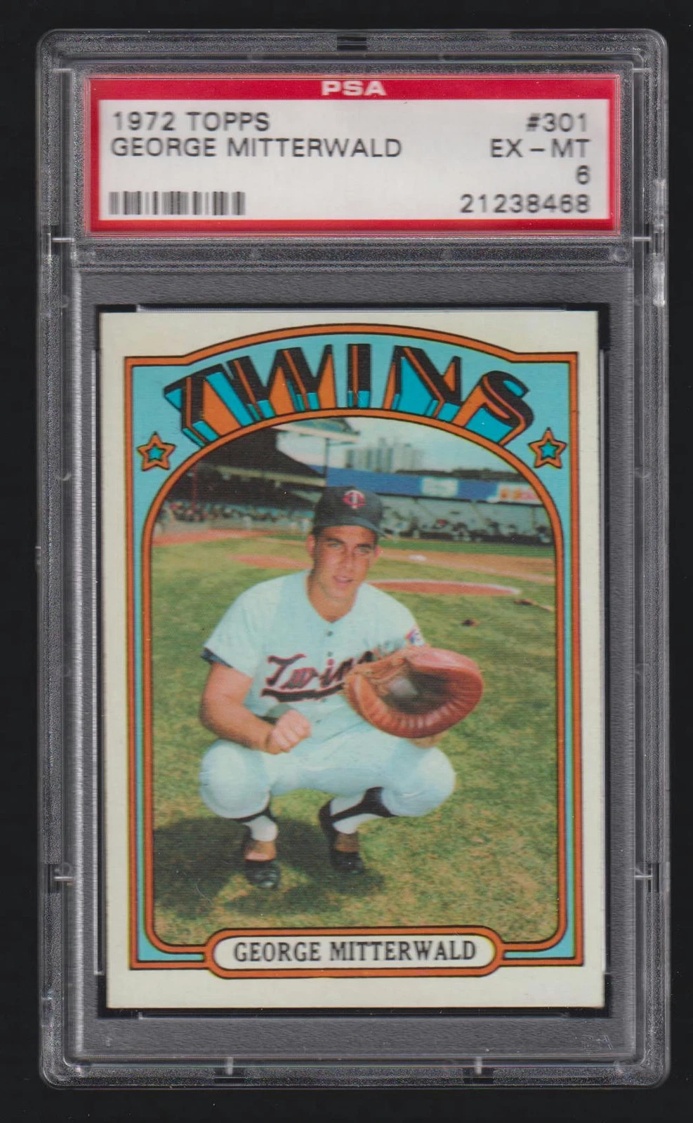 George Mitterwald trading card
