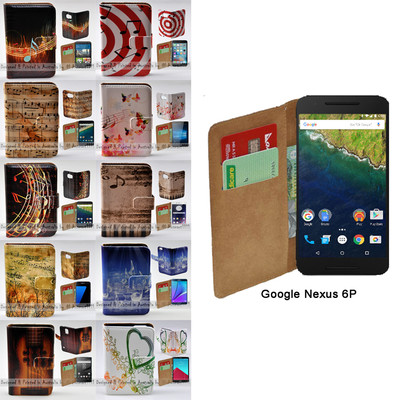 Phone Cover For Google Pixel Series Mobile Phone - Music Note Theme Wallet Case