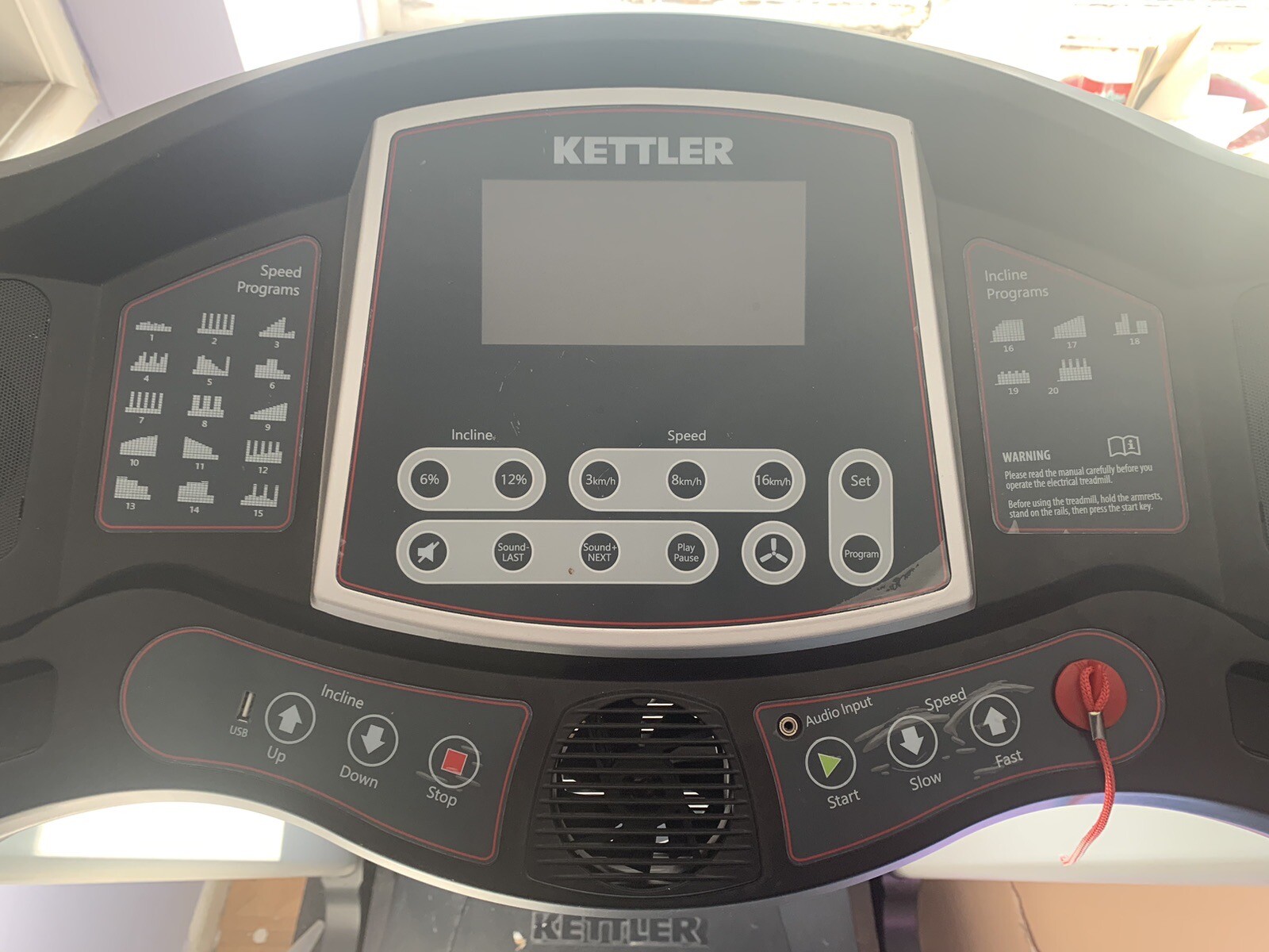 Kettler Atmos Treadmill Collection Only eBay