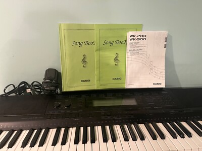 Casio WK-500 electronic keyboard with stand and bench | eBay