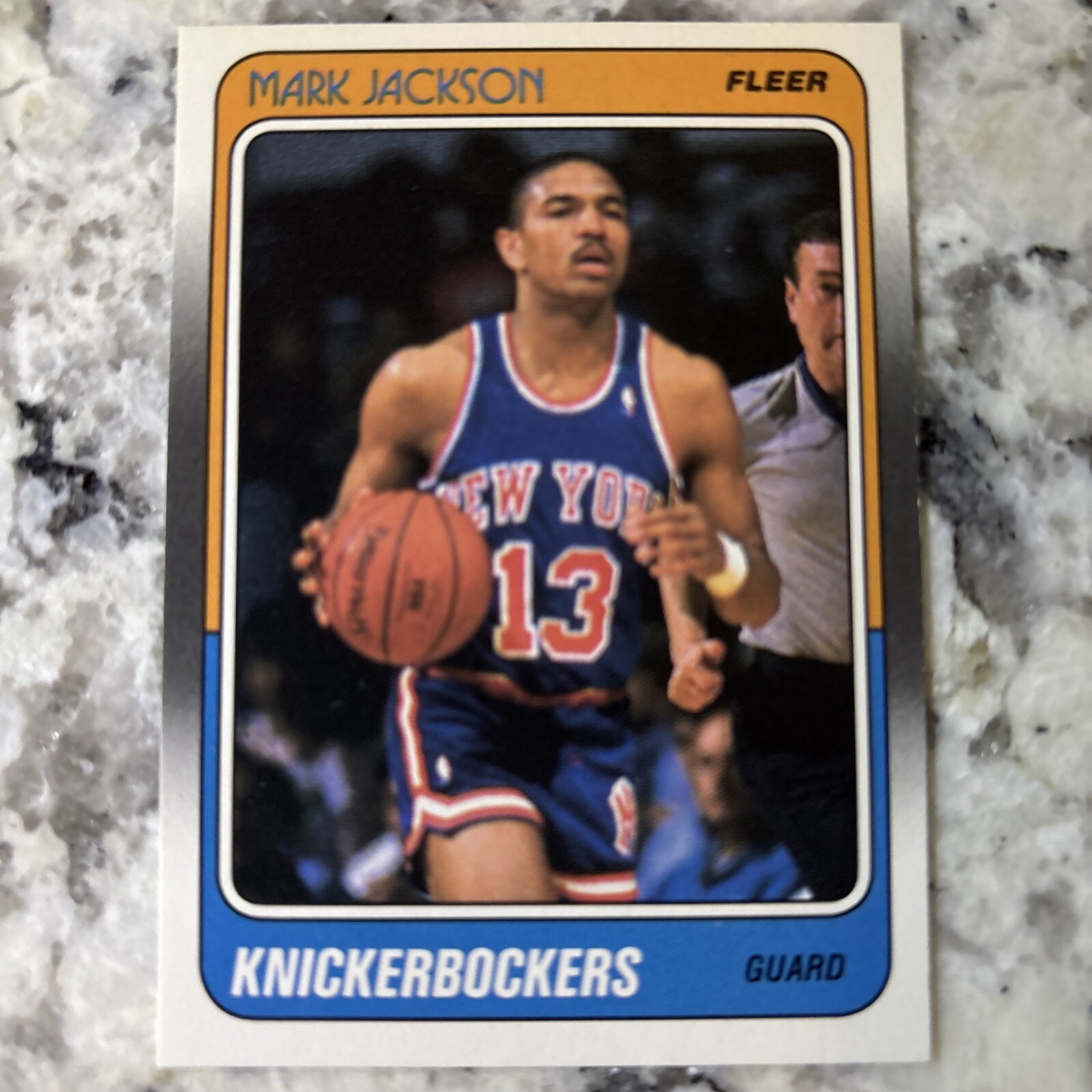 1988-89 Fleer - #82 Mark Jackson (RC)