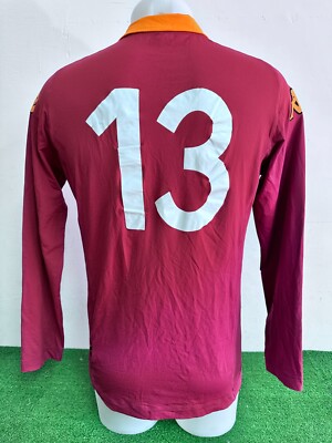 Maillot De Football AS Roma Vintage - Occasion Porté - Pour Collection Ou Supporteur