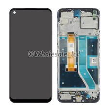 US For OnePlus Nord N100 BE2013 BE2015 LCD Touch Screen Digitizer Frame Assembly