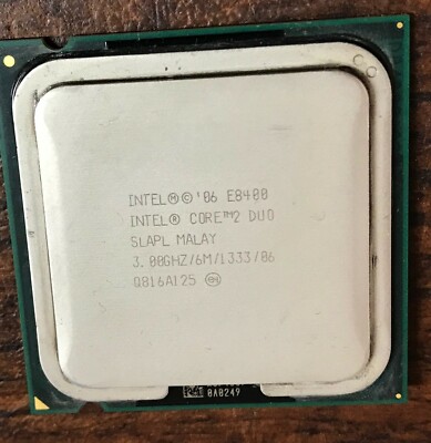 Intel E8400 CORE 2 DUO SLAPL 3.0GHz/6M/1333 LGA 775 Processor CPU