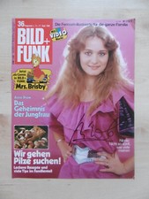 Nicole autograph signed A4 magazine image