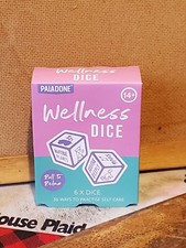 Paladone Wellness Dice 36 Ways To Practise Self Care 6x dice
