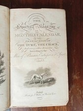 The Sporting Magazine 1804 ILLUSTRATED PLATES Foxhunting Horses Hounds Racing