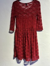 red lace dress Size M/L