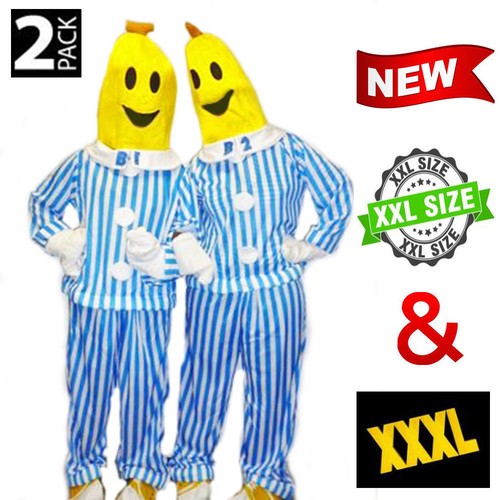 2 PACK Bananas in Pyjamas Mens Womens Halloween Party Costume B1 B2 — free download