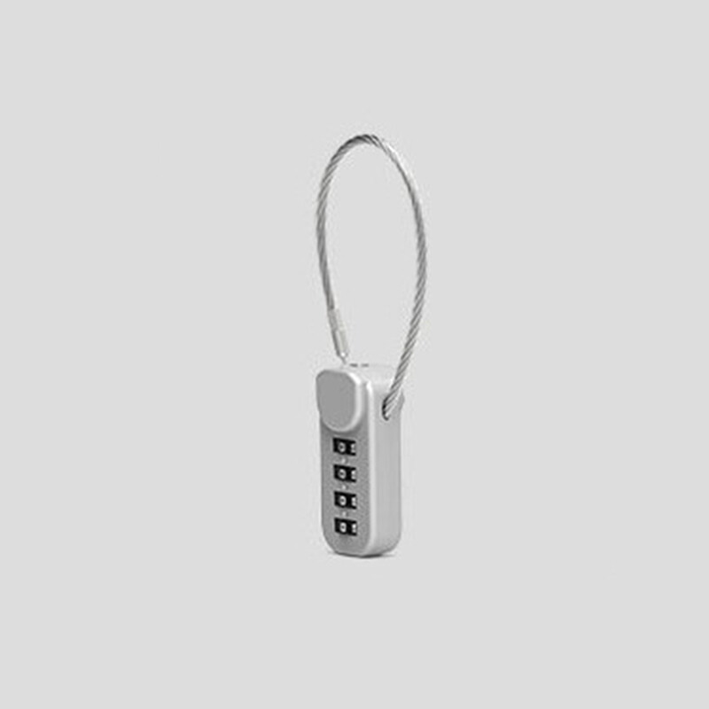 4 Digit Combination Code Number Lock With Spring Coil Wire Rope For 4 digit combination code number lock with spring coil wire rope for