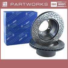 2x Bremsscheiben für PORSCHE 964 RS 968 M030 HINTEN