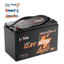 Litime 12v 165ah Smart Self Heating Group 31 Lifepo4 Lithium Battery For Winter Litime 12v 165ah Smart Self Heating Group 31 Lifepo4 Lithium Battery For Winter