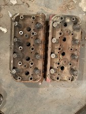 1957 1958 Chrysler 392 Hemi Cylinder Heads Pair Oem Casting 1731528 Imperial 300