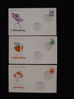 campaign against accidents set of 3 FDC Germany 1971