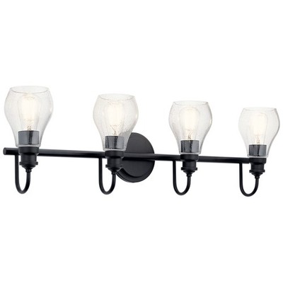 Kichler 45393 Greenbrier 4 Light 33 - Black