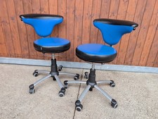 Vintage Wehrfritz Office Chair Swivel 80er Architects Doctor Stools 90er 1/4