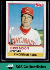 1983 Topps Russ Nixon Cincinnati Reds MLB Baseball