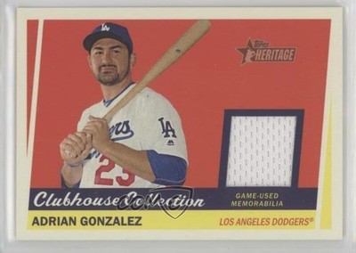 2016 Topps Heritage High Number Clubhouse Collection Relics Adrian Gonzalez 0s55