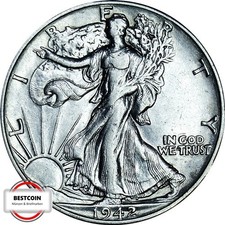 USA KM 142 MEZZO DOLLARO