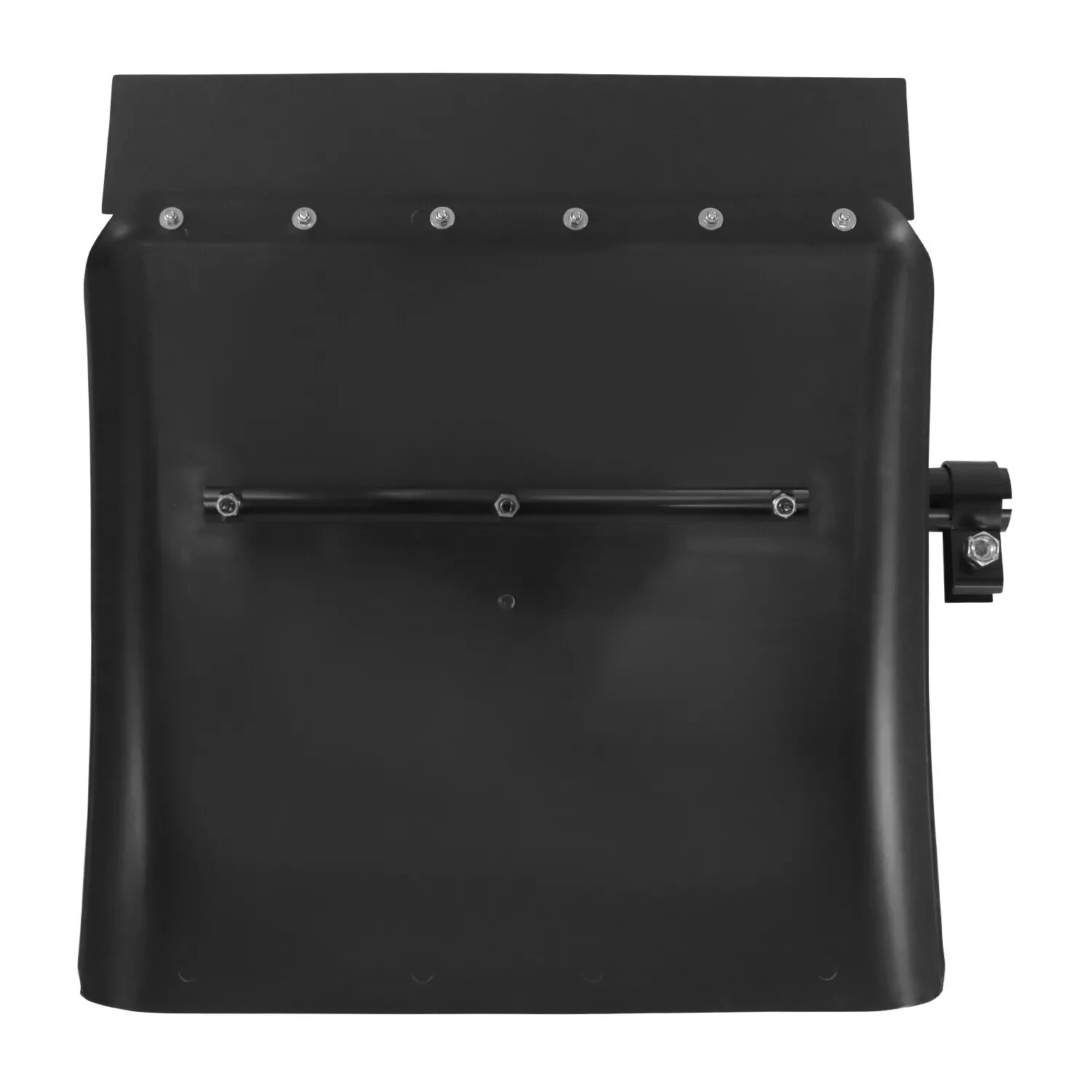 Pair Black Poly 24'' x 24'' Quarter Fenders for Semi Truck Volo Peterbilt VNL