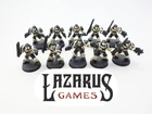 Warhammer 40K Space Marines - 10x Assault Marines (painted oop plastic)