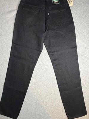 Vintage Hemp Pants EcoLution Men's Size 34 BRAND NEW with Tags Button & Zip