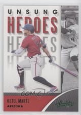 2021 Panini Absolute Unsung Heroes Green Ketel Marte #UH-10 03rx