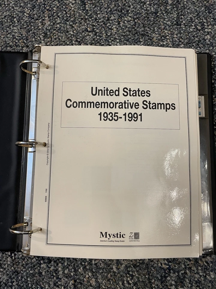 884 selos perfeitos, sem marca de charneira, de 1936 a 1994 Scott # 785 a 2876 montados em livro - Imagem 4 de 4