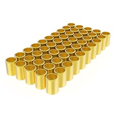 GASHER 50PCS Hose Ferrules Brass Fitting 7327, 16mm Air Hose Crimping Fittings U