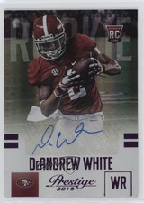 2015 Prestige Rookie Extra Points Purple Signatures /100 DeAndrew White Auto 4f5