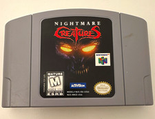 Activision Nightmare Creatures (Nintendo 64) N64 Cartridge NTSC-U/C M