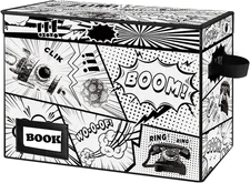 Collection Comic Book Storage Boxes, Protector Organizer 15.8" X 7.8" X 11.8" Co