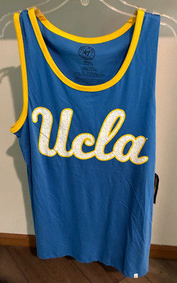 NCAA '47 Brand T-Shirt, UCLA Bruins Blue Raz Large 100% Cotton