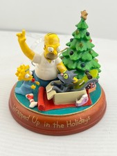 THE SIMPSONS Bradford Christmas Ornament Illuminated Wrapped up in the Holidays