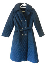 Vintage, Mar Fay Fashions, Womans Blue Quilte...