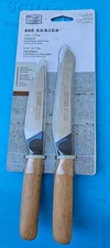 Chicago Cutlery 600 Series Set of 3" Parer & 5" Vegetable Knife Wood - NEW