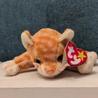 Ty Beanie Baby AMBER the Ginger Cat | 1999 Retired MWMT | Vintage 5th Gen Tag