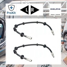 2x ORIGINAL® Delphi Bremsschlauch Vorne für VW TOUAREG (CR7 RC8) Audi Q7 Q8