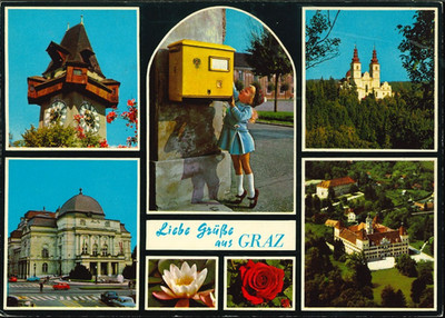 Austria - Österreich - Steiermark - Graz - different views - 1987