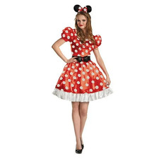 Disguise Woman's Minnie Mouse Costume - Large 12-14 