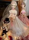 Matron Of Honor Dress-DollsTown, Kaye Wiggs Or Sim 22” BJD-Wig, Bouquet Included — photo 2