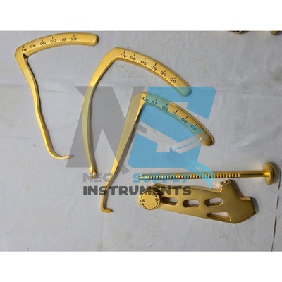 ACL PCL Jig Set Orthopedic Instrument for ACL Elbow and PCL Tibial Aimer, 5-Pcs