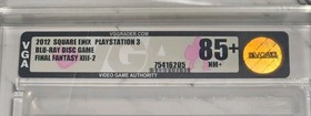 2012 PS3 Final Fantasy XIII-2 Graded VGA 85 NM+ Gold NEW - NOT WATA/PSA NOR CGC