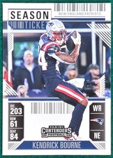 Kendrick Bourne - 2024 Panini Contenders #69 - Patriots Football Card
