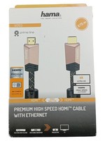 Hama Premium High Speed Hdmi Kabel Ethernet 4K Uhd 0,75M Vergoldet