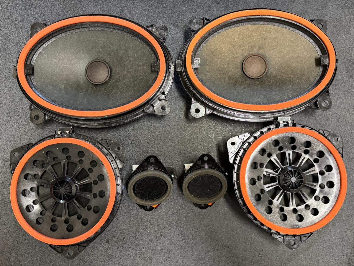 18-23 SUBARU CROSSTREK FRONT REAR DOOR SPEAKERSTWEETERS HARMAN