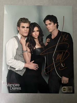 Ian Somerhalder original autograph Autogramm The Vampire Diaries TVD COA SWAU