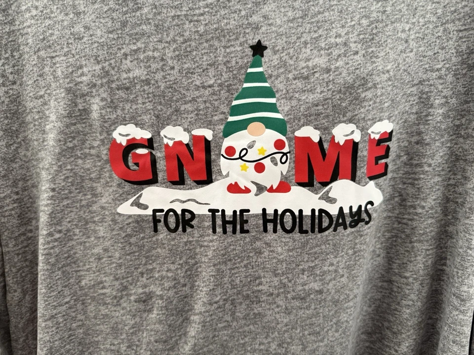 Secret Treasures Mujer Ligero Vacaciones Navidad 2 piezas Pijama Set Gnomo NUEVO M Foto 2 de 4