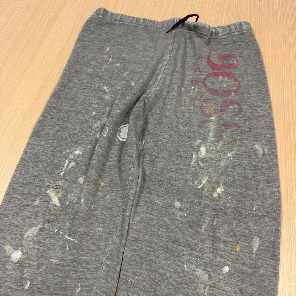 Pantalones deportivos vintage Jerzees Russell Athletic Rayón Tri mezcla pintura trillada XL Foto 2 de 4